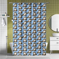 Cats Catty Shower Curtain 48  X 72  (small)  by Sparkle