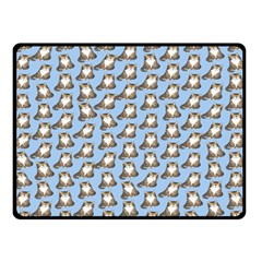 Cats Catty Double Sided Fleece Blanket (small)  by Sparkle