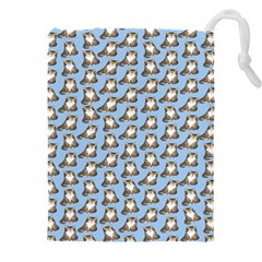 Cats Catty Drawstring Pouch (5xl) by Sparkle