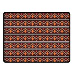 Native American Pattern Double Sided Fleece Blanket (Small)  45 x34  Blanket Front