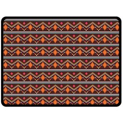 Native American Pattern Double Sided Fleece Blanket (Large) 