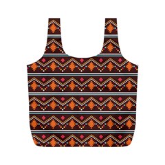 Native American Pattern Full Print Recycle Bag (M)