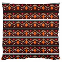 Native American Pattern Large Flano Cushion Case (Two Sides)