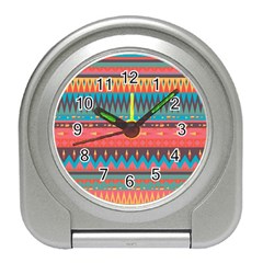 Native American Pattern Travel Alarm Clock by ExtraGoodSauce