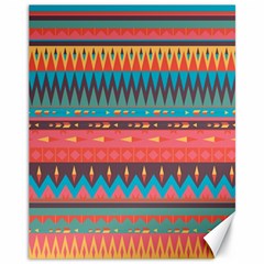 Native American Pattern Canvas 11  X 14  by ExtraGoodSauce