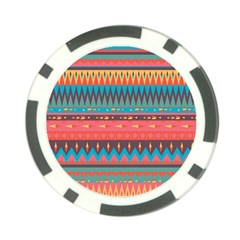 Native American Pattern Poker Chip Card Guard (10 Pack) by ExtraAwesomeSauce