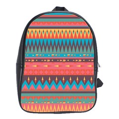 Native American Pattern School Bag (large) by ExtraGoodSauce