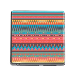 Native American Pattern Memory Card Reader (square 5 Slot) by ExtraGoodSauce