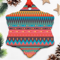 Native American Pattern Ornament (snowflake)