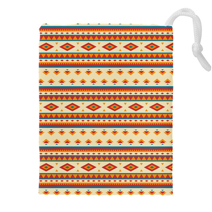 Native American Pattern Drawstring Pouch (4XL)