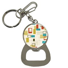 Retro Pattern Vintage Bottle Opener Key Chain