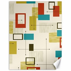 Retro Pattern Vintage Canvas 18  x 24 