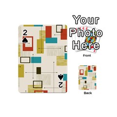 Retro Pattern Vintage Playing Cards 54 Designs (Mini)