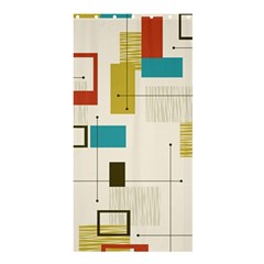 Retro Pattern Vintage Shower Curtain 36  x 72  (Stall) 