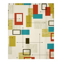 Retro Pattern Vintage Shower Curtain 60  x 72  (Medium) 