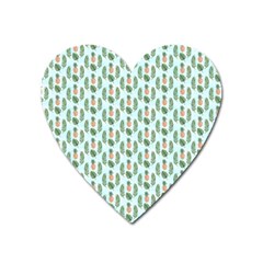 Summer Pattern Heart Magnet