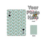 Summer Pattern Playing Cards 54 Designs (Mini) Front - Spade3