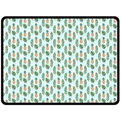 Summer Pattern Double Sided Fleece Blanket (large)  by ExtraGoodSauce