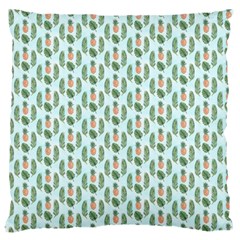 Summer Pattern Large Flano Cushion Case (two Sides) by ExtraGoodSauce