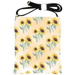 Sunflowers Pattern Shoulder Sling Bag by ExtraGoodSauce