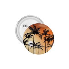 Sunset Palm Trees Beach Summer 1 75  Buttons by ExtraAwesomeSauce