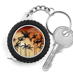 Sunset Palm Trees Beach Summer Measuring Tape by ExtraGoodSauce