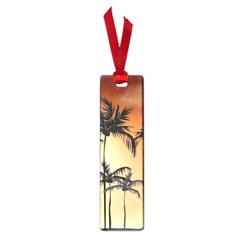 Sunset Palm Trees Beach Summer Small Book Marks by ExtraGoodSauce