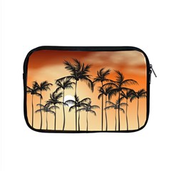 Sunset Palm Trees Beach Summer Apple Macbook Pro 15  Zipper Case by ExtraGoodSauce