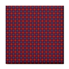 Tartan Pattern Tile Coaster by ExtraGoodSauce