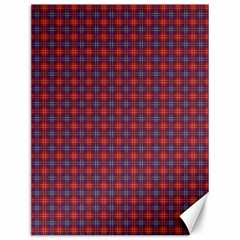 Tartan Pattern Canvas 12  X 16  by ExtraGoodSauce