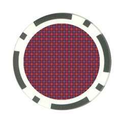 Tartan Pattern Poker Chip Card Guard (10 Pack) by ExtraGoodSauce