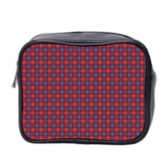 Tartan Pattern Mini Toiletries Bag (two Sides) by ExtraAwesomeSauce