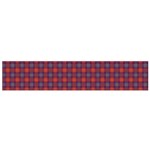 Tartan Pattern Small Flano Scarf Front