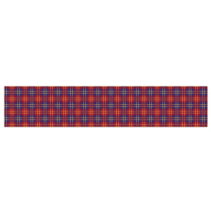 Tartan Pattern Small Flano Scarf