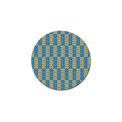 Tartan Pattern Golf Ball Marker by ExtraGoodSauce