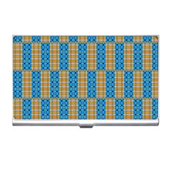 Tartan Pattern Business Card Holder by ExtraGoodSauce