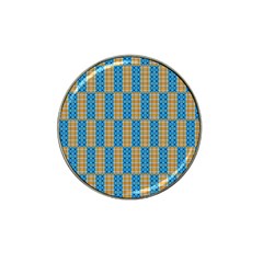 Tartan Pattern Hat Clip Ball Marker by ExtraGoodSauce