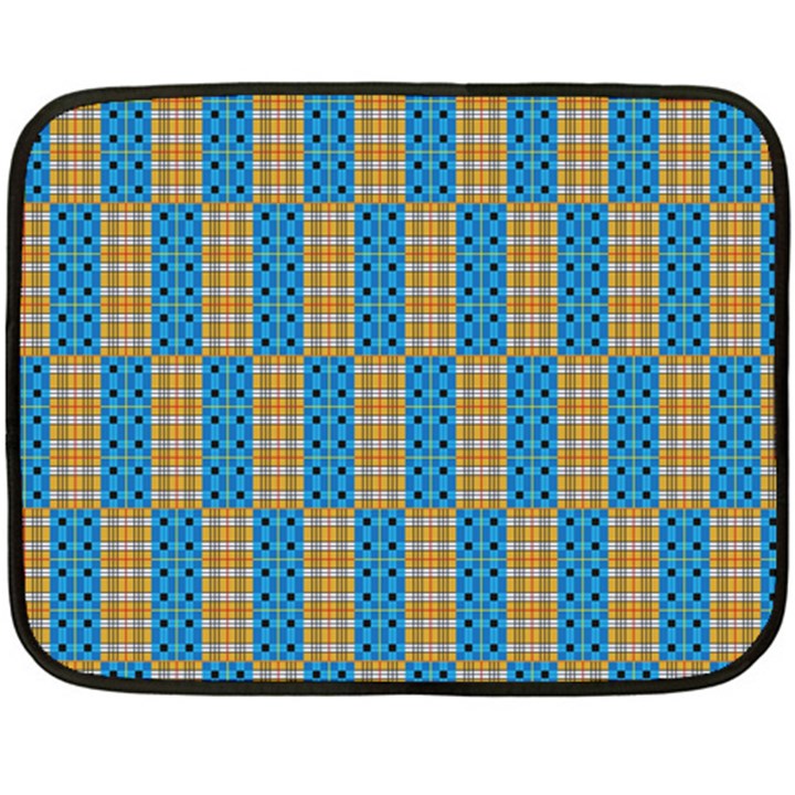 Tartan Pattern Fleece Blanket (Mini)