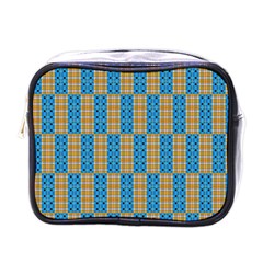 Tartan Pattern Mini Toiletries Bag (one Side) by ExtraAwesomeSauce