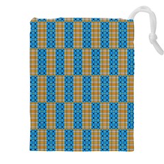 Tartan Pattern Drawstring Pouch (4xl) by ExtraGoodSauce