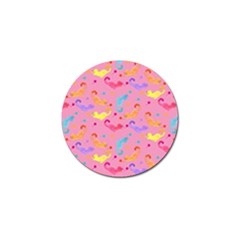 Watercolor Cats Pattern Golf Ball Marker by ExtraAwesomeSauce