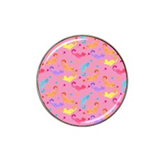 Watercolor Cats Pattern Hat Clip Ball Marker (4 Pack) by ExtraGoodSauce