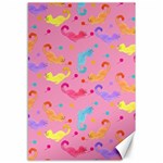 Watercolor Cats Pattern Canvas 12  x 18  11.88 x17.36  Canvas - 1