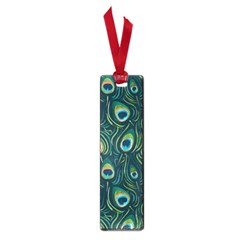 Watercolor Peacock Feather Pattern Small Book Marks by ExtraAwesomeSauce