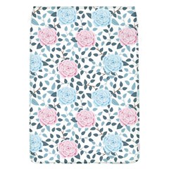 Cute Light Pink And Blue Modern Rose Pattern Removable Flap Cover (l) by Grafftimi