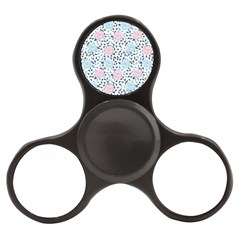 Cute Light Pink And Blue Modern Rose Pattern Finger Spinner by Grafftimi