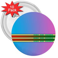 Vaporwave Hack The Planet 4 3  Buttons (10 Pack)  by WetdryvacsLair