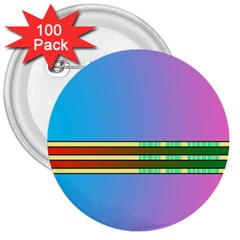 Vaporwave Hack The Planet 4 3  Buttons (100 Pack)  by WetdryvacsLair