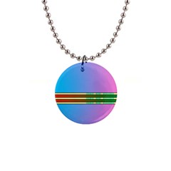 Vaporwave Hack The Planet 4 1  Button Necklace by WetdryvacsLair