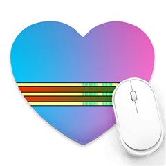 Vaporwave Hack The Planet 4 Heart Mousepads by WetdryvacsLair